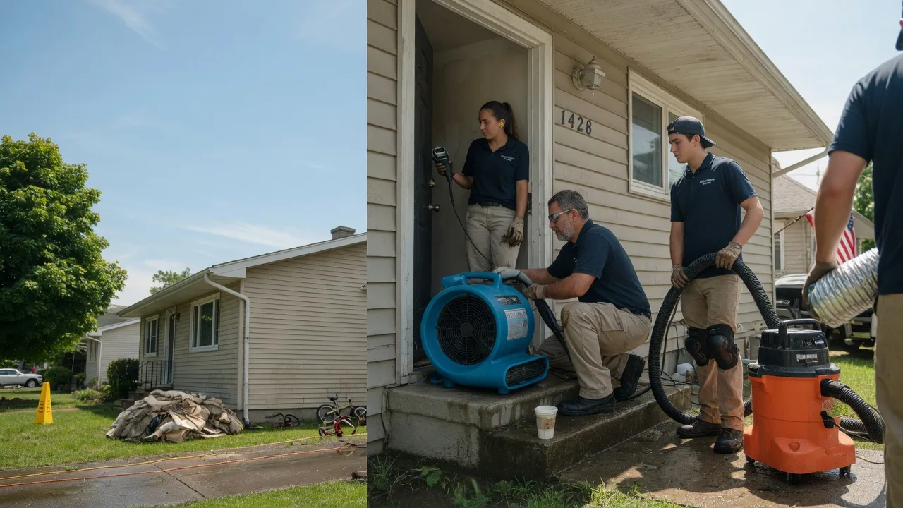 Water Damage Restoration in Cardington, OH near me
